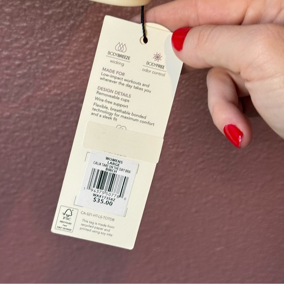 CALIA Cream Supportive Bra - Picture 3 of 7